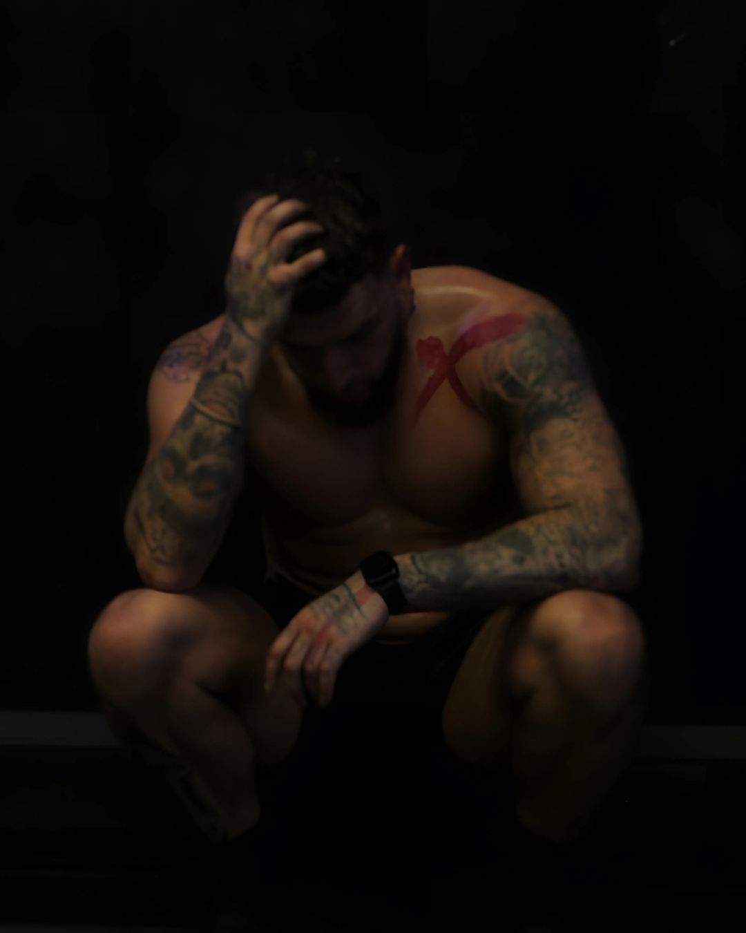 KBX member in contemplative moment